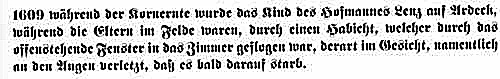 Auszug aus der Limburger Chronik 